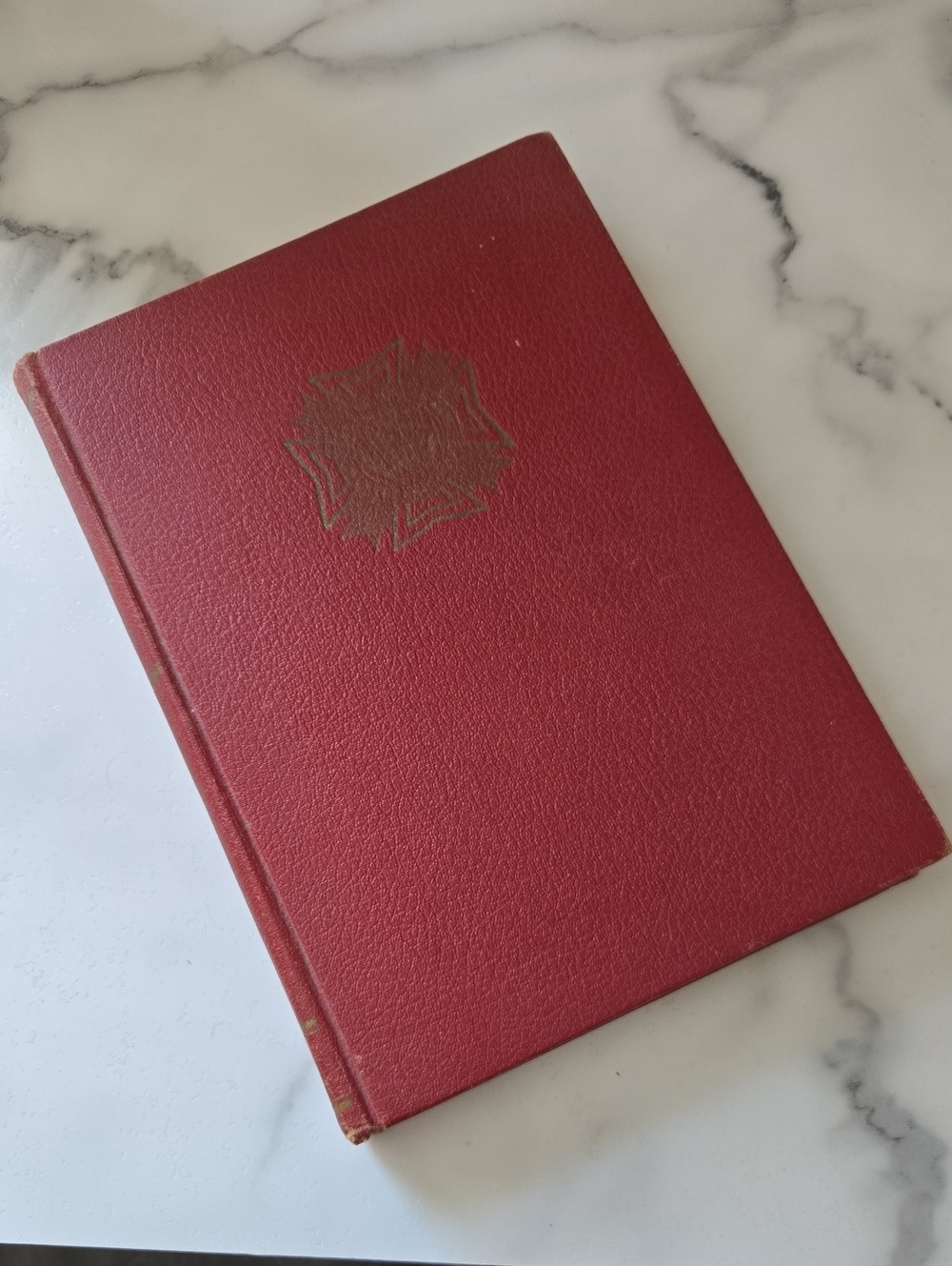 1952 This Is America My Country Red Hardback Book with Gold Stamp